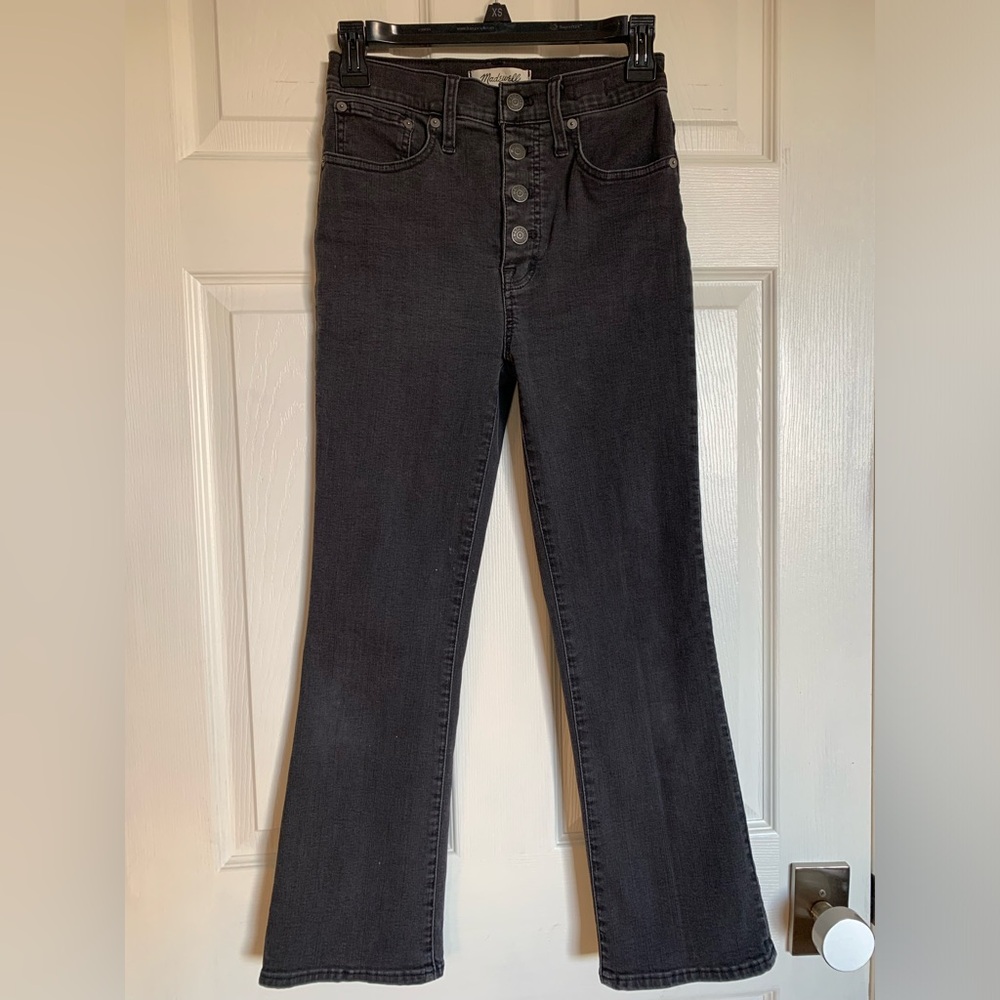 Madewell black denim jeans